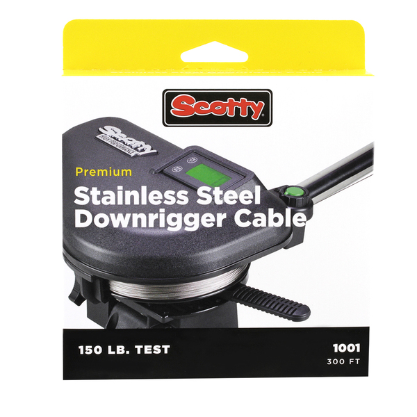 Scotty 200ft Premium Stainless Steel Replacement Cable 1000K